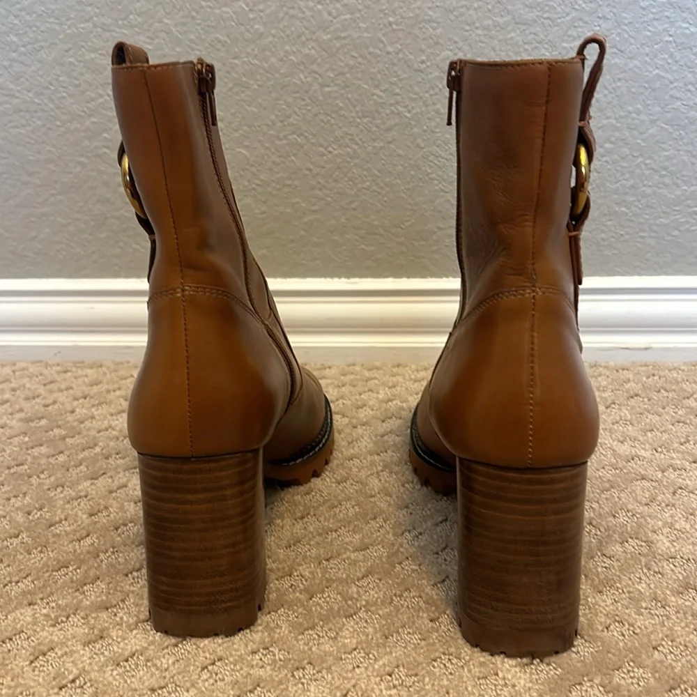 See by Chloe Erine Leather Mid Calf Boots size 41 - Picture 7 of 9